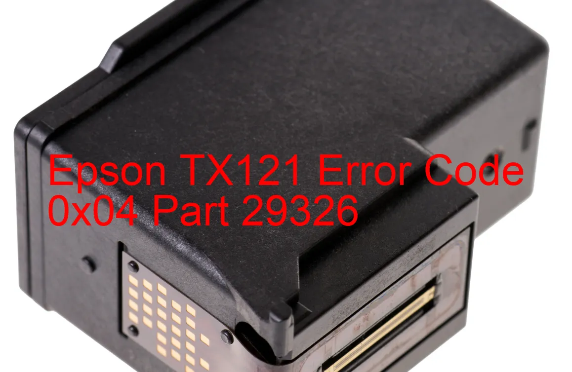 Epson TX121 Fehlercode 0x04