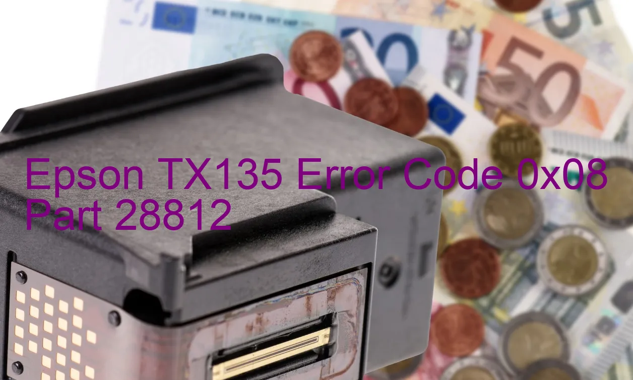 Epson TX135 Fehlercode 0x08