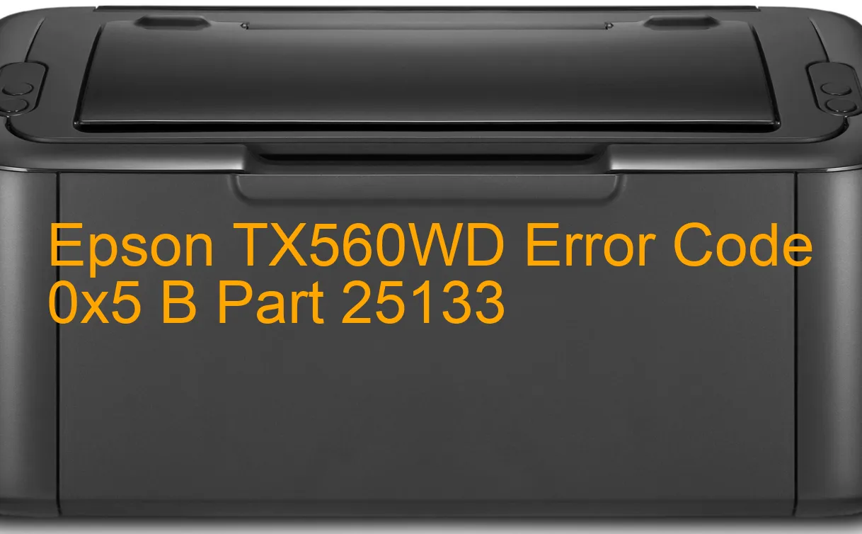 Epson TX560WD Fehlercode 0x5 B