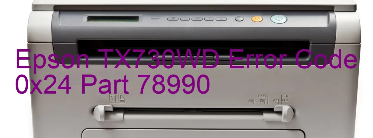 Epson TX730WD Fehlercode 0x24