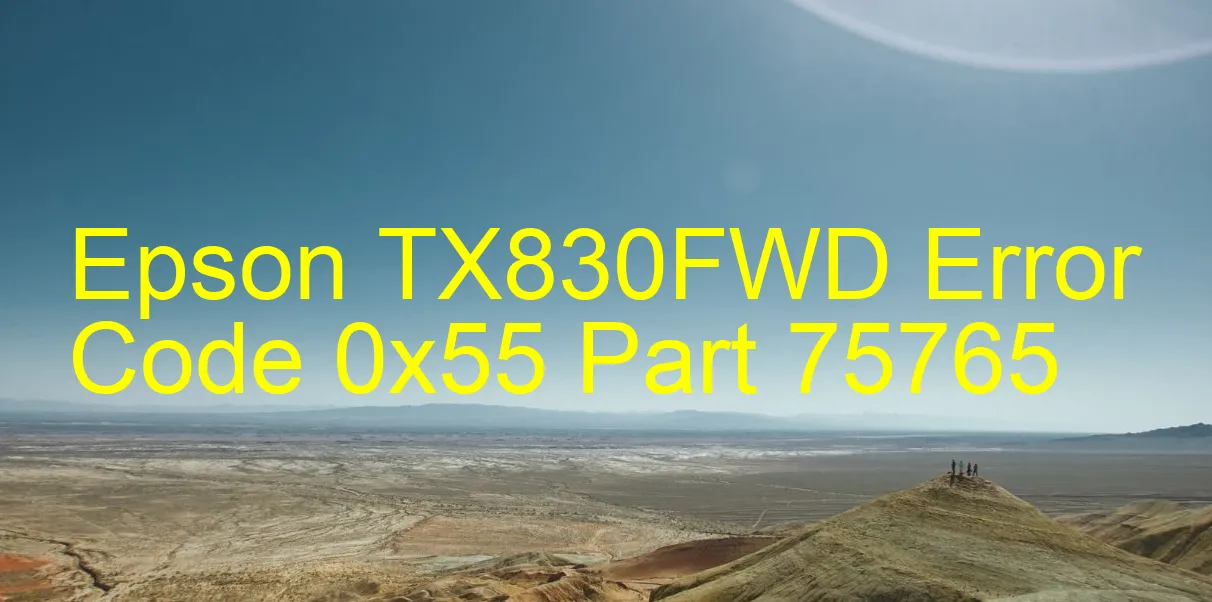 Epson TX830FWD Fehlercode 0x55