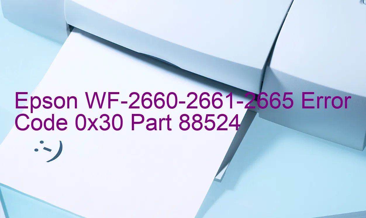 Epson WF-2660-2661-2665 Fehlercode 0x30