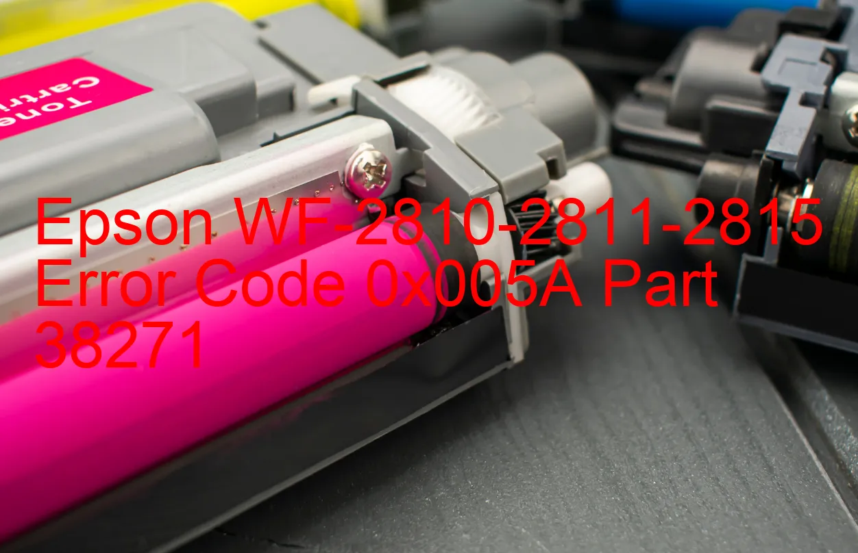 Epson WF-2810-2811-2815 Fehlercode 0x005A