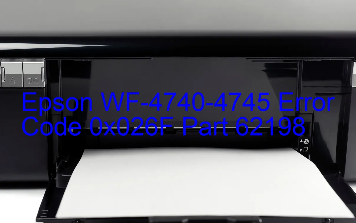 Epson WF-4740-4745 Fehlercode 0x026F