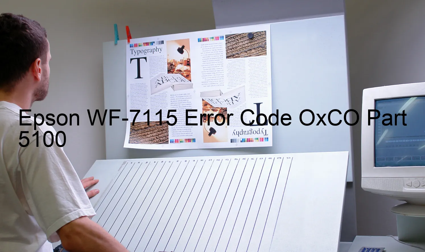 Epson WF-7115 Fehlercode OxCO