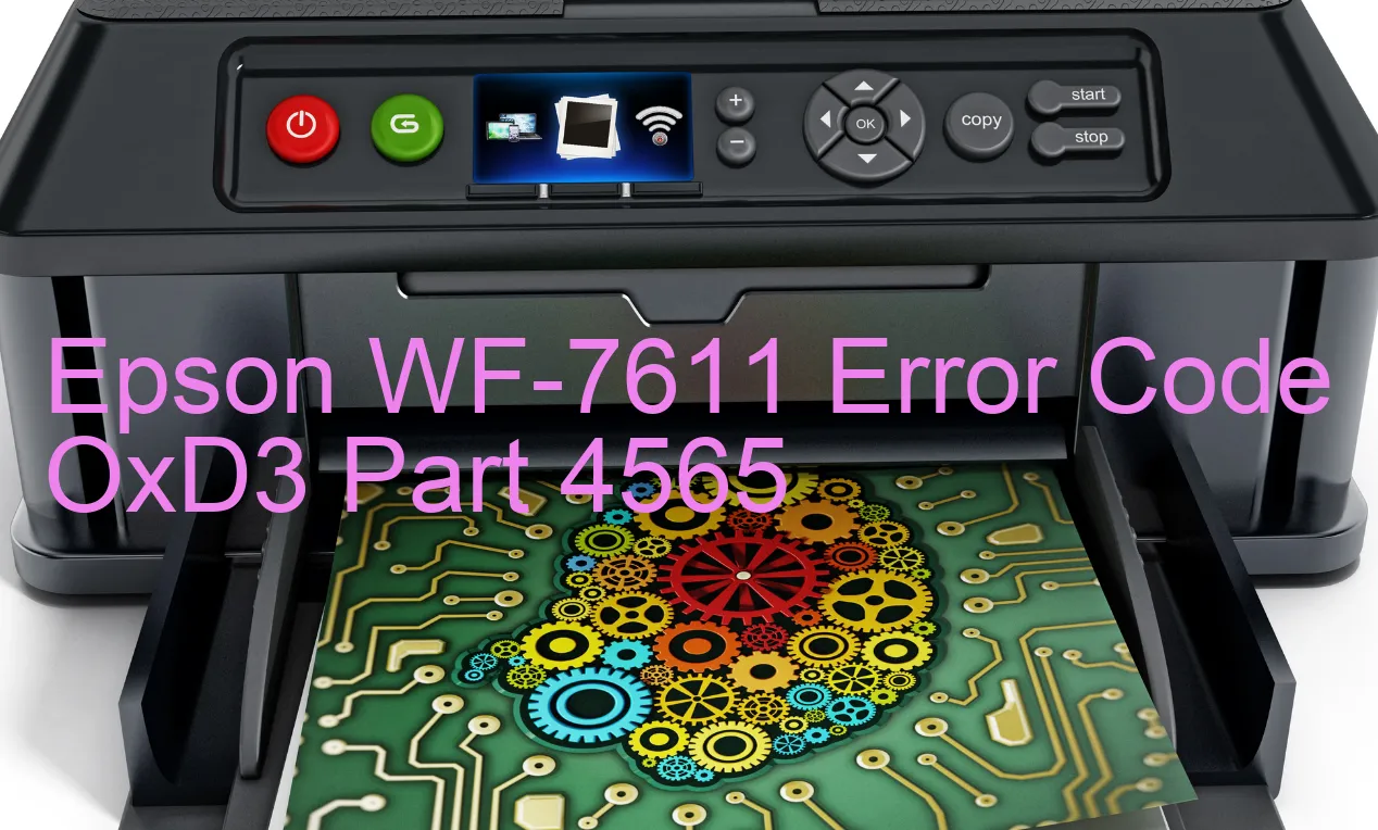 Epson WF-7611 Fehlercode OxD3