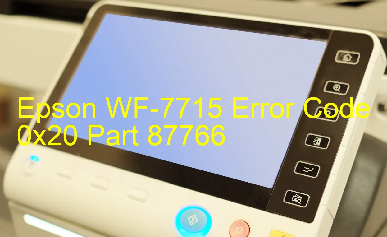 Epson WF-7715 Fehlercode 0x20