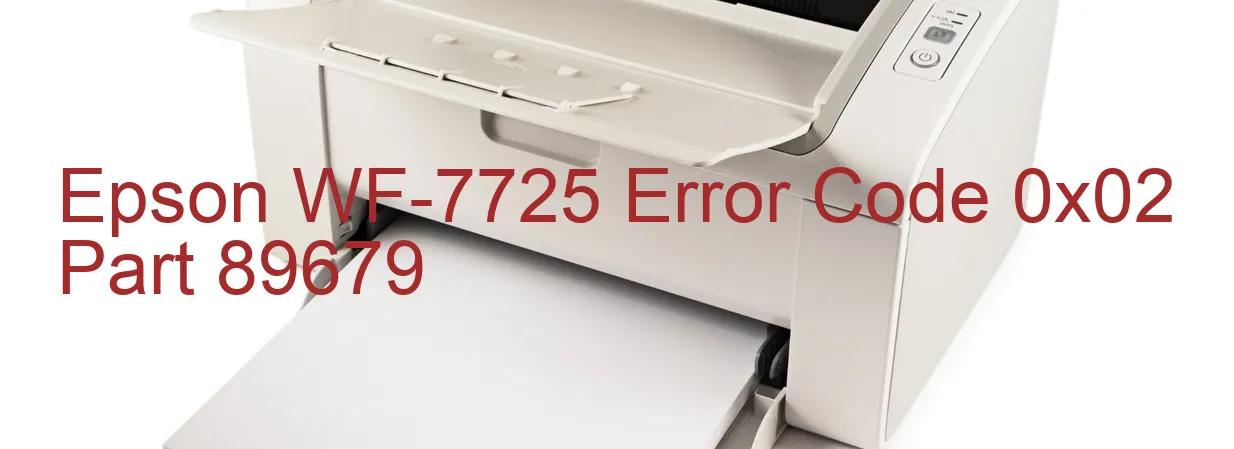 Epson WF-7725 Fehlercode 0x02