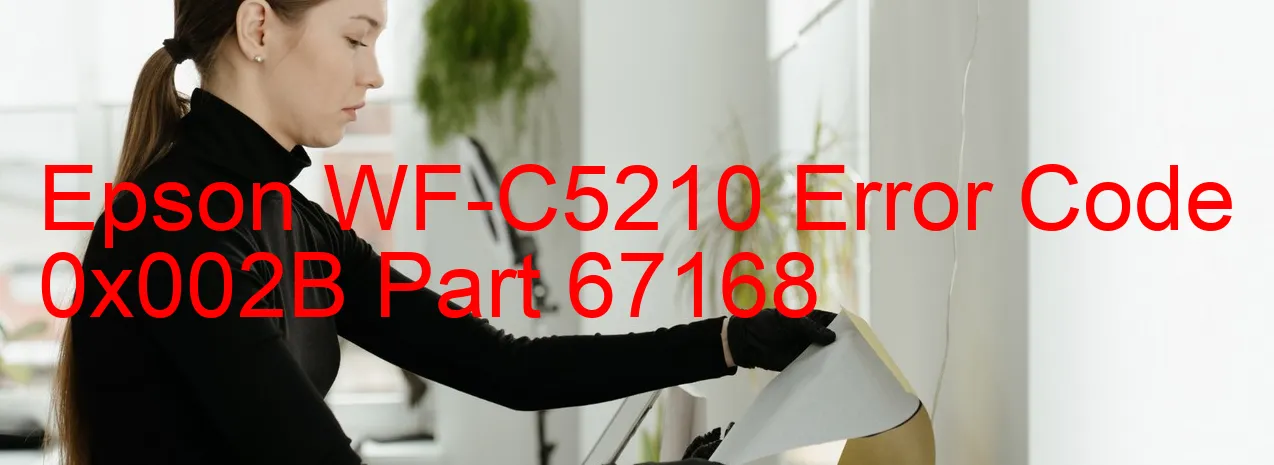 Epson WF-C5210 Fehlercode 0x002B