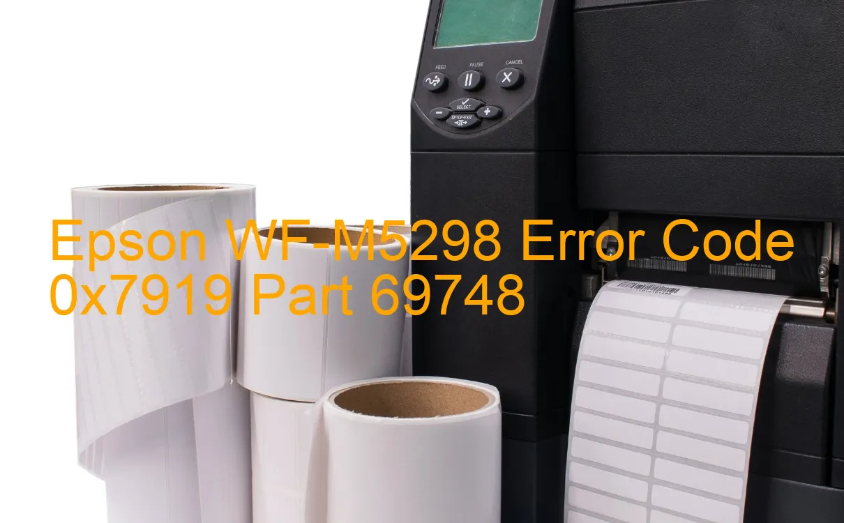 Epson WF-M5298 Fehlercode 0x7919