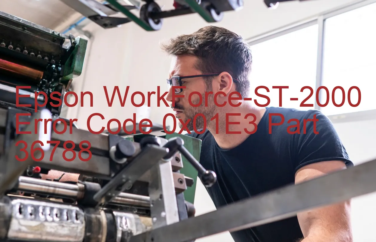 Epson WorkForce-ST-2000 Fehlercode 0x01E3