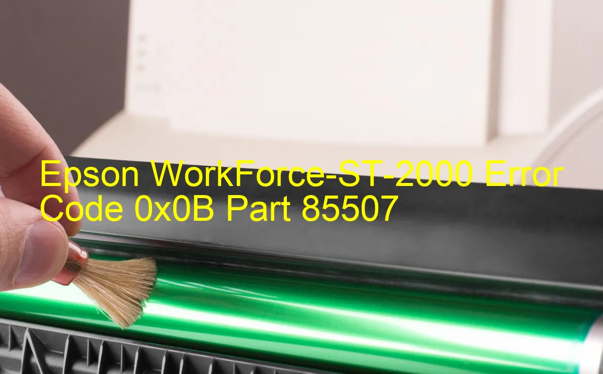 Epson WorkForce-ST-2000 Fehlercode 0x0B