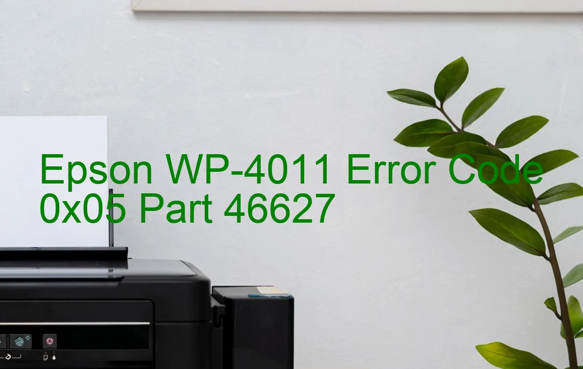 Epson WP-4011 Fehlercode 0x05