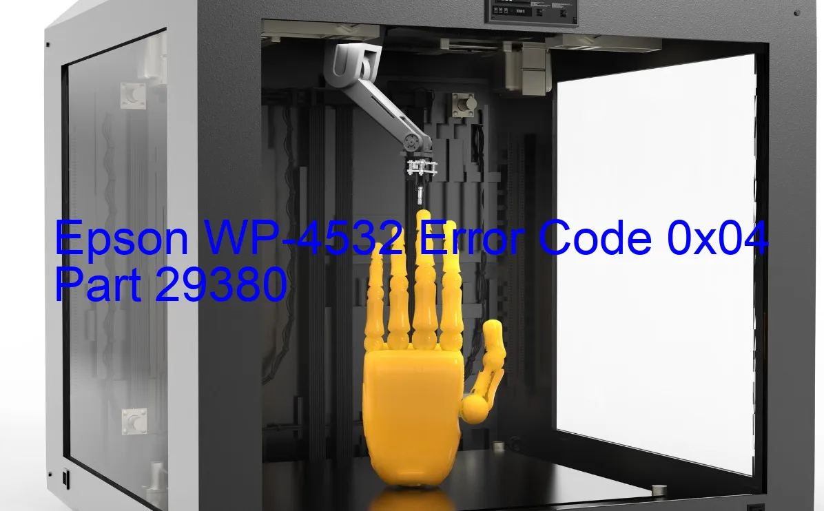 Epson WP-4532 Fehlercode 0x04