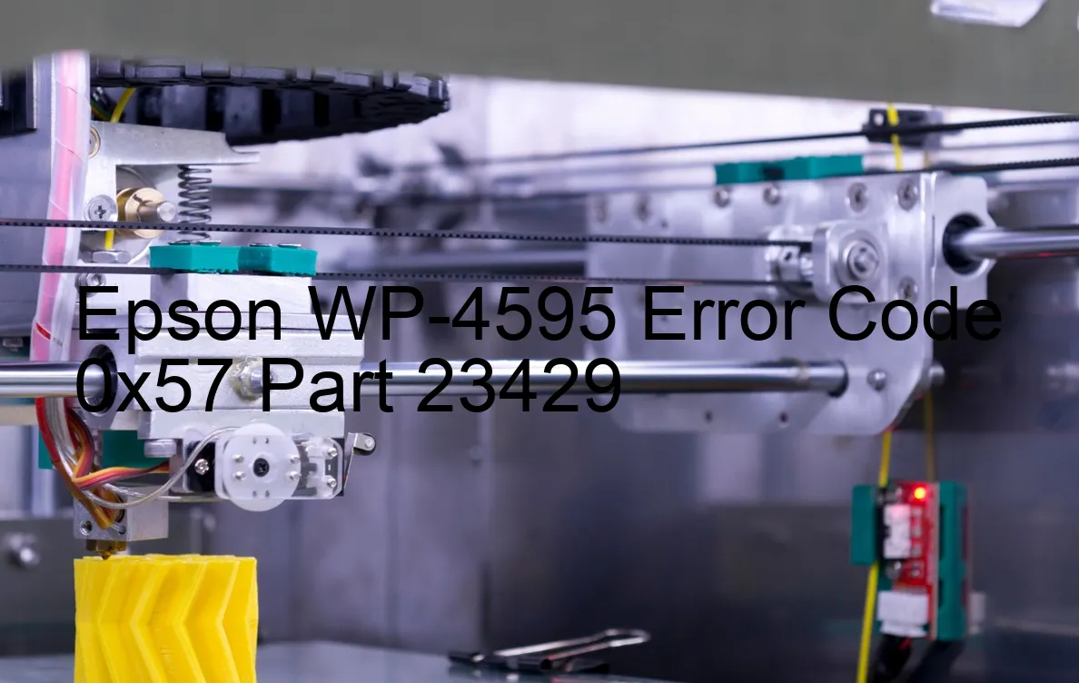 Epson WP-4595 Fehlercode 0x57