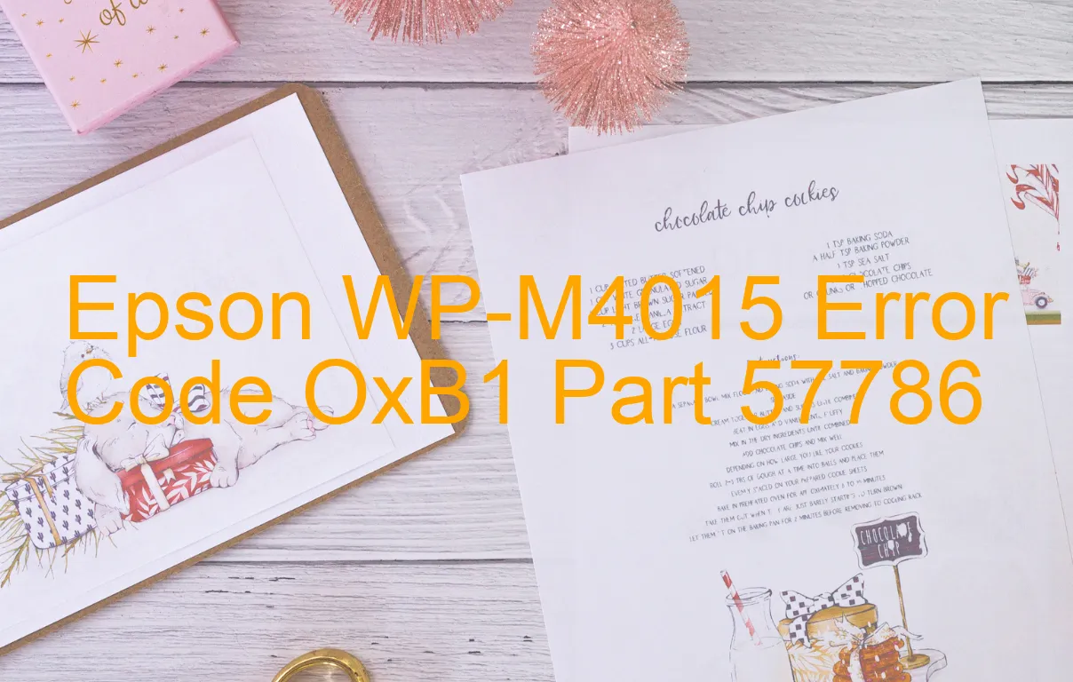 Epson WP-M4015 Fehlercode OxB1