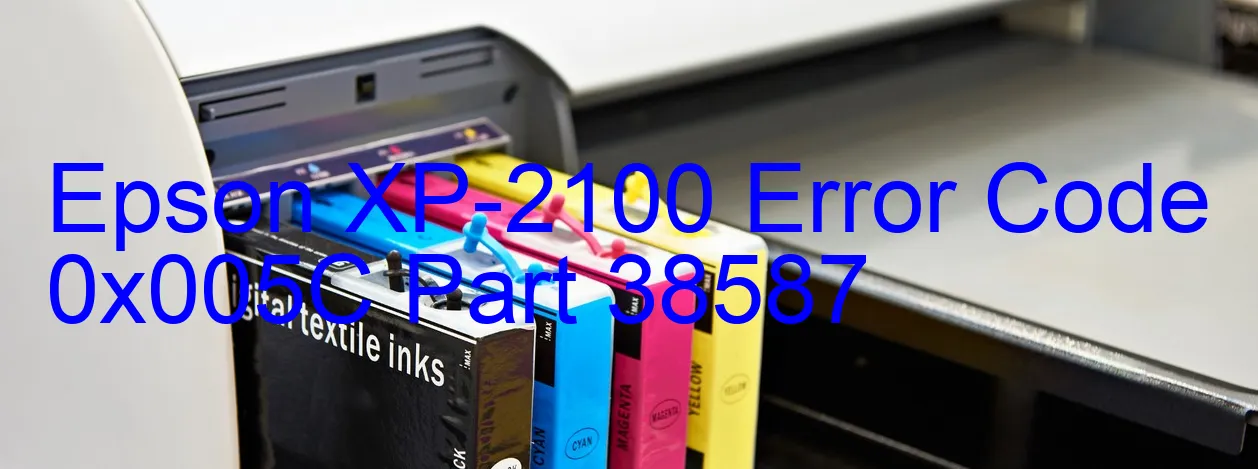 Epson XP-2100 Fehlercode 0x005C