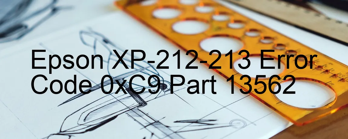 Epson XP-212-213 Fehlercode 0xC9