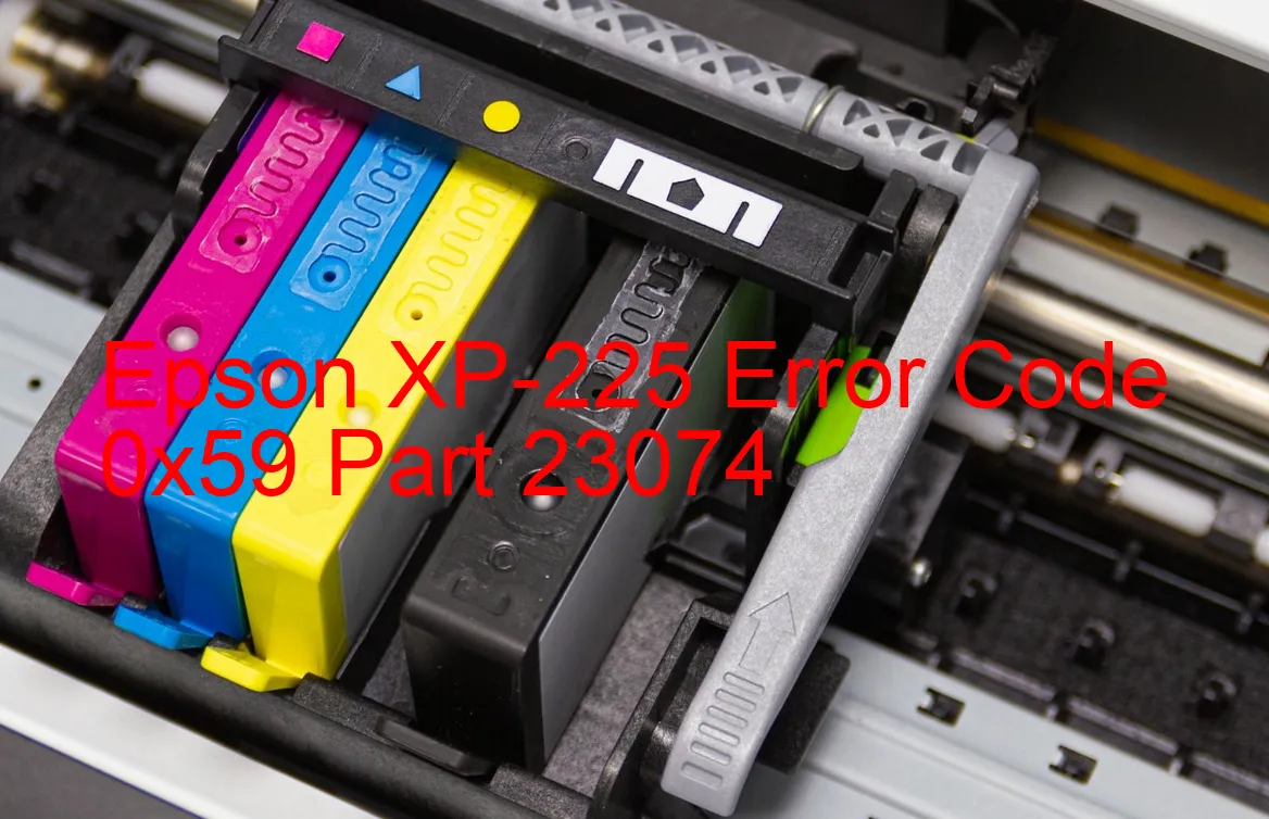 Epson XP-225 Fehlercode 0x59