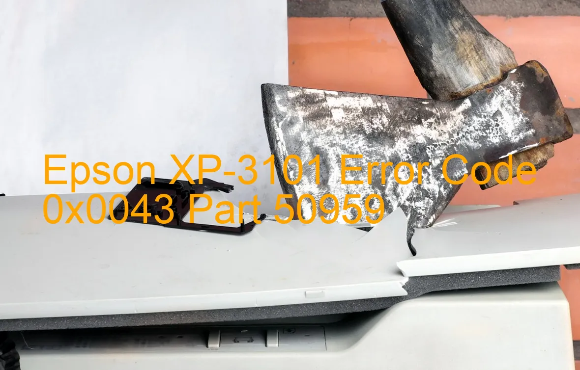 Epson XP-3101 Fehlercode 0x0043