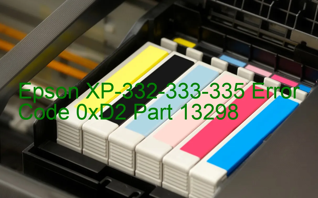 Epson XP-332-333-335 Fehlercode 0xD2