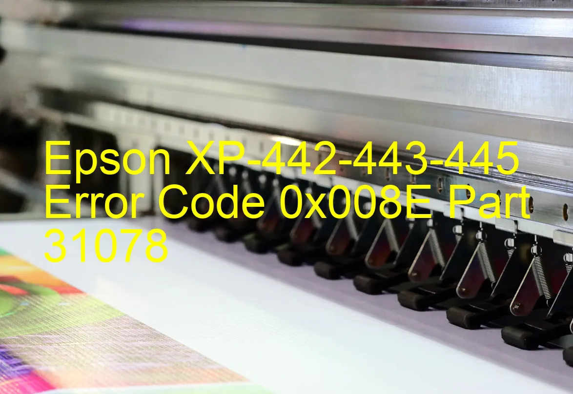 Epson XP-442-443-445 Fehlercode 0x008E