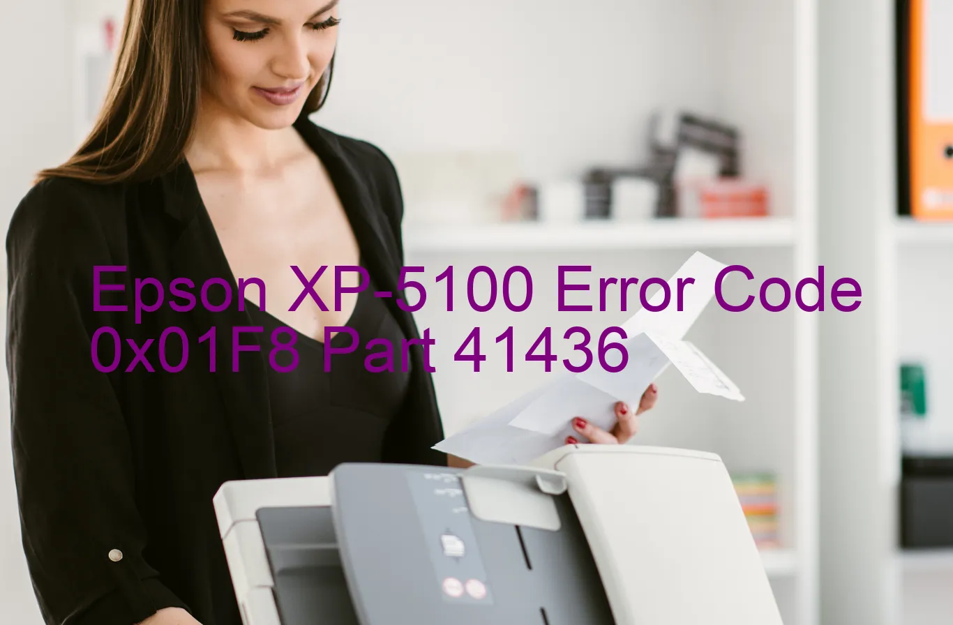 Epson XP-5100 Fehlercode 0x01F8