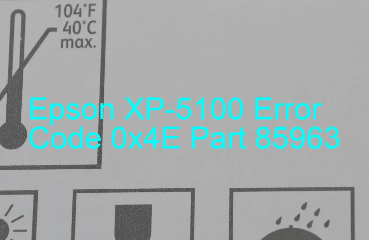 Epson XP-5100 Fehlercode 0x4E