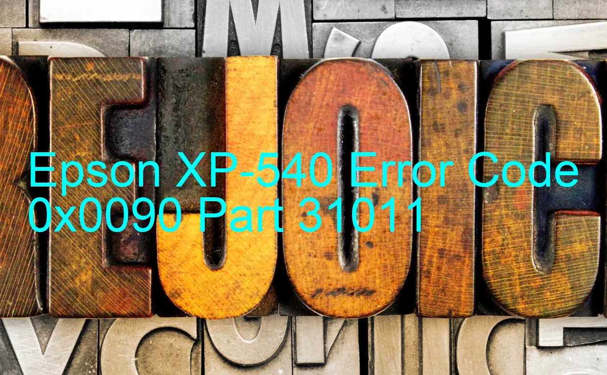 Epson XP-540 Fehlercode 0x0090