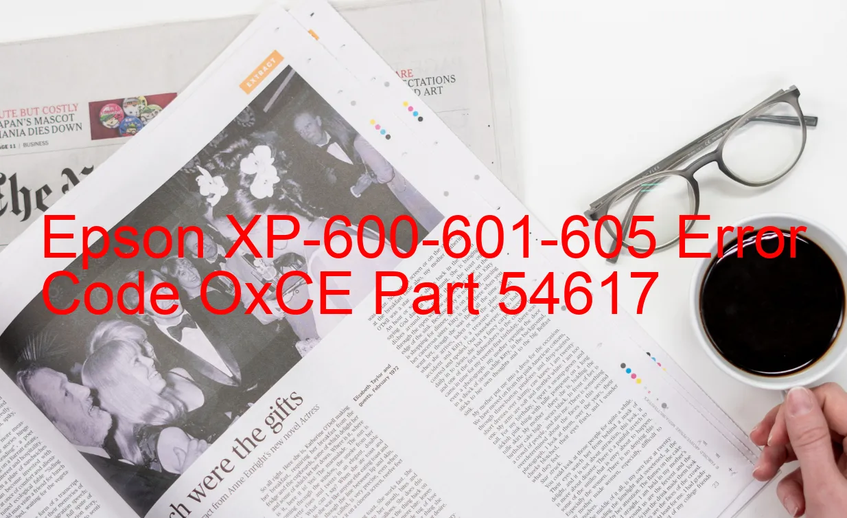 Epson XP-600-601-605 Fehlercode OxCE