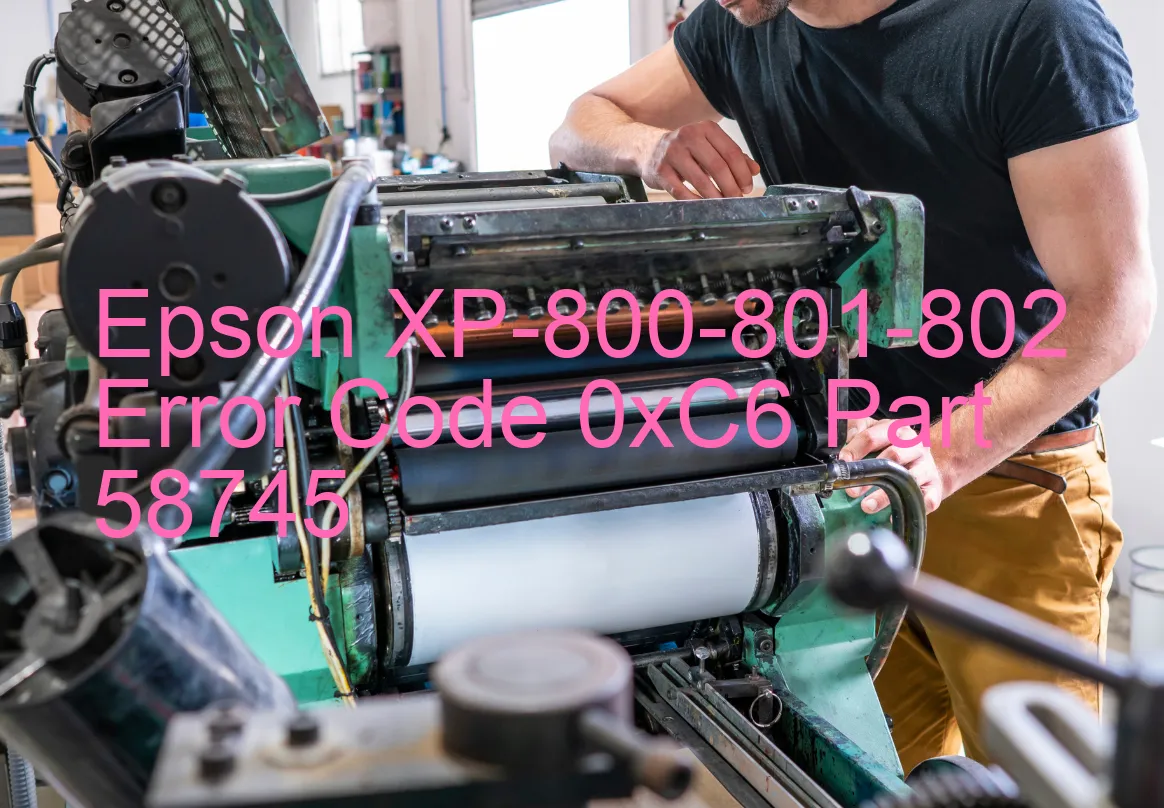 Epson XP-800-801-802 Fehlercode 0xC6