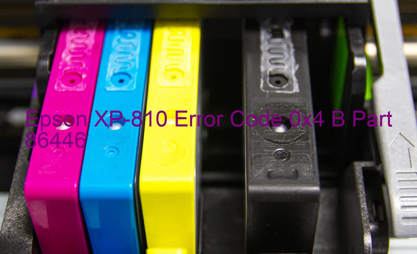 Epson XP-810 Fehlercode 0x4 B