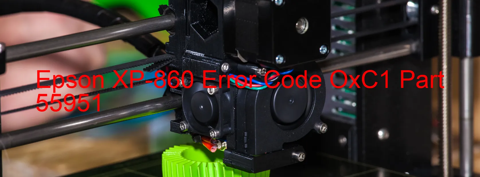 Epson XP-860 Fehlercode OxC1